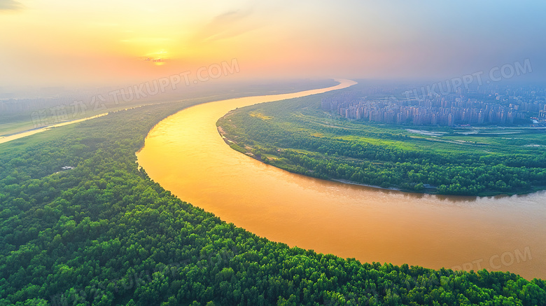 户外河流黄河河水世界长河图片