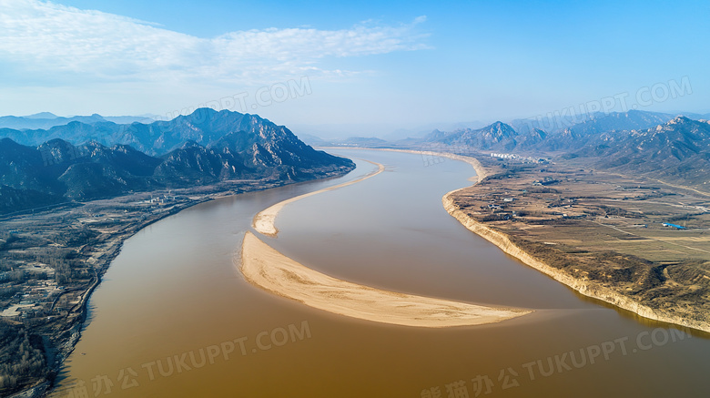 户外河流黄河河水世界长河图片