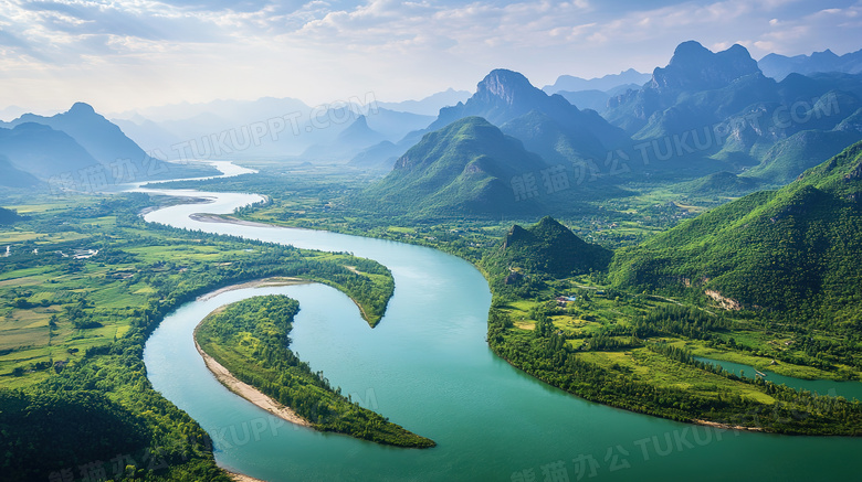 户外河流黄河河水世界长河图片