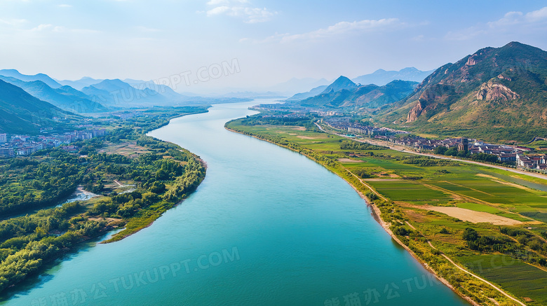 户外河流黄河河水世界长河图片