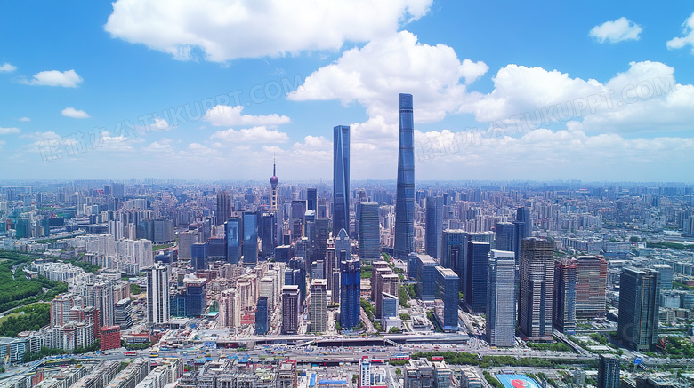 城市天际线场景图片