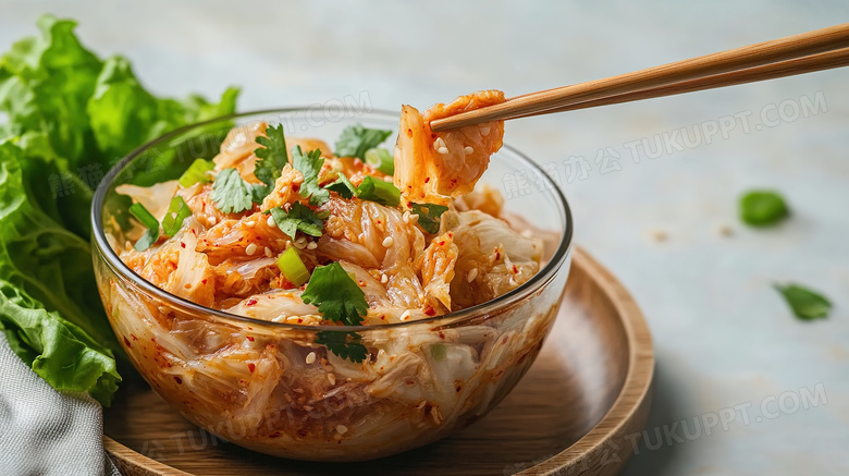 韩国美食美味食物食品辣白菜韩国泡菜图片