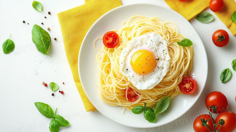 美味的食物食品西餐意面图片