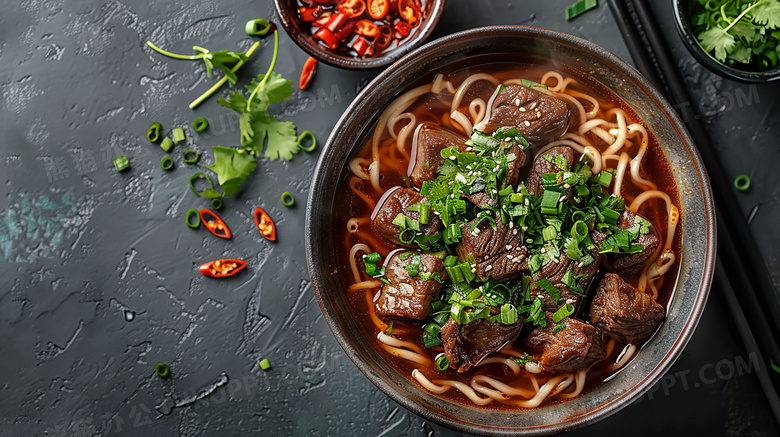 传统中式面条牛肉面图片