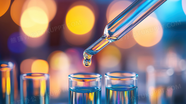 科学实验特写镜头图片