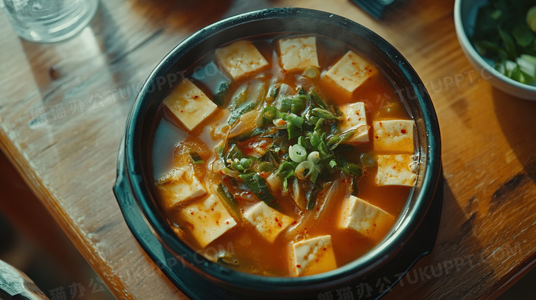 韩国料理美食韩式豆腐汤