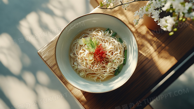 美食小吃冷面图片