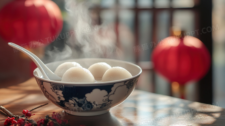 元宵节传统美食汤圆图片