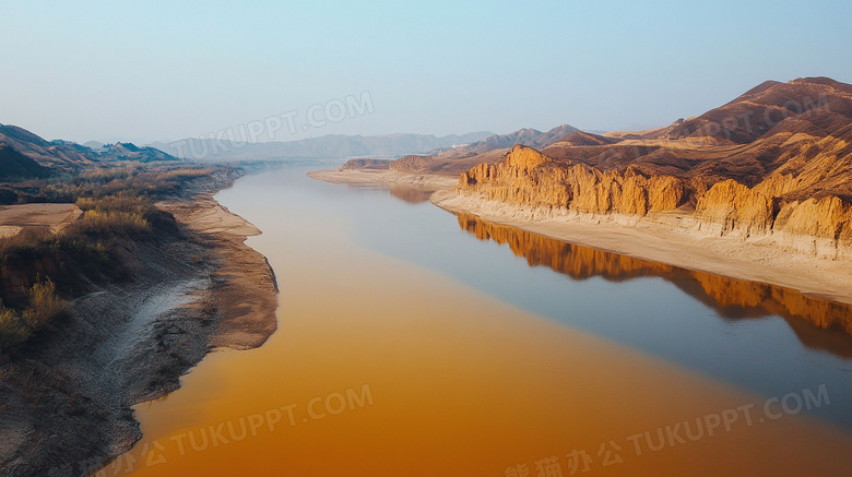 黄河母亲河河流图片