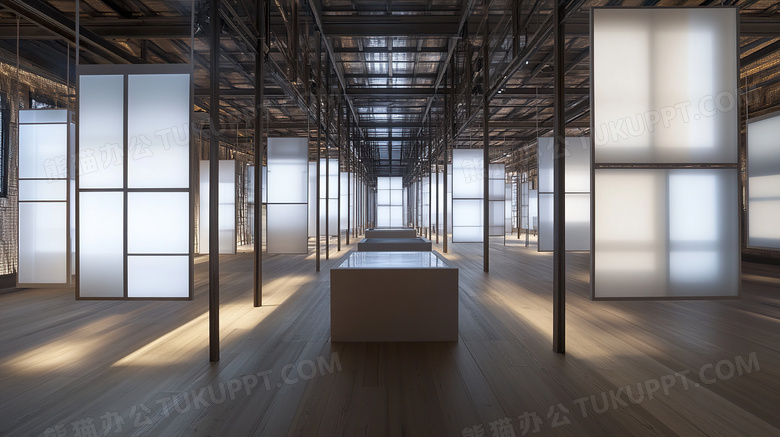 空间感展厅展台展示图片