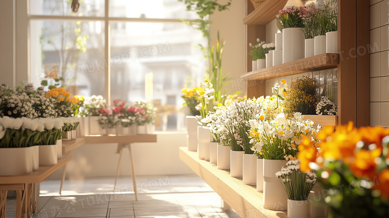 花店室内装修展示图片