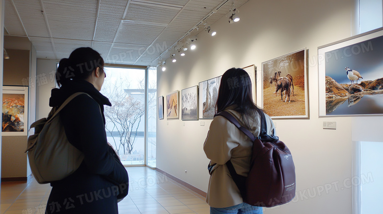 艺术展会摄影展厅图片