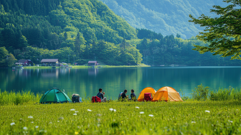 户外旅行露营帐篷图片