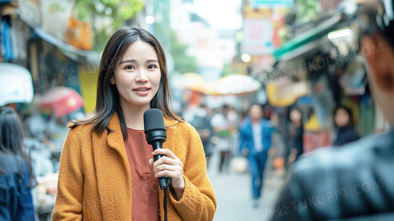 街头采访街头访谈图片