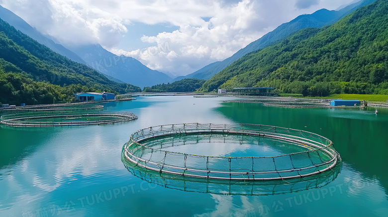 淡水养鱼养殖基地图片