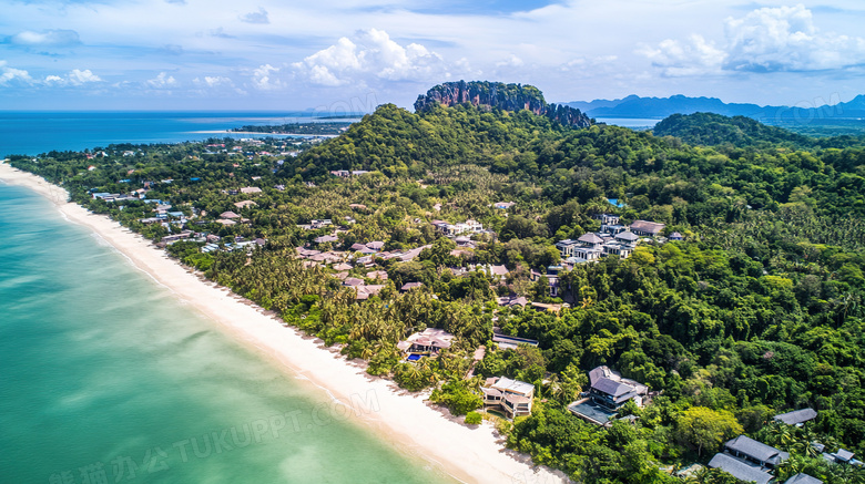 美丽的海岛度假旅游圣地图片