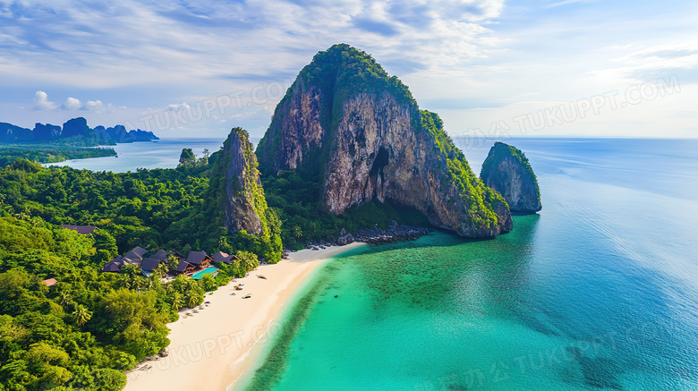 美丽的海岛度假旅游圣地图片