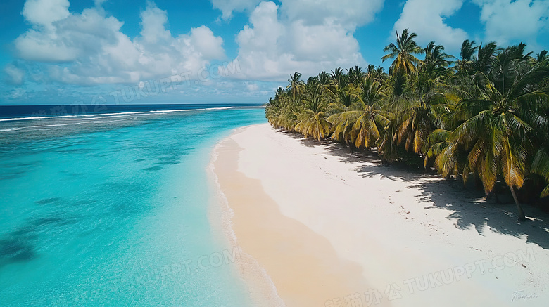 海岛自然风景场景图片