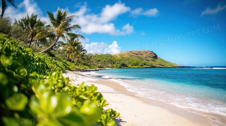 海岛自然风景场景图片