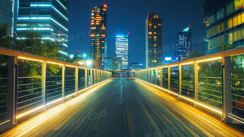 城市夜景城市景观夜晚城市景色城市灯火图片