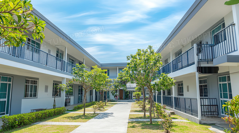 学生宿舍员工宿舍楼外部建筑物图片