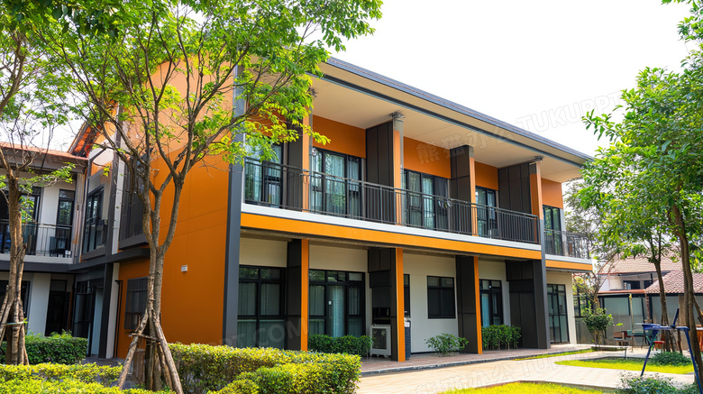 学生宿舍员工宿舍楼外部建筑物图片