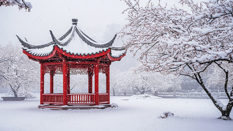 北京古建筑冬季旅游风景图片