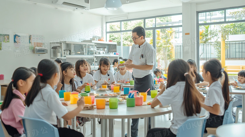 学生就餐食堂餐厅就餐场所图片