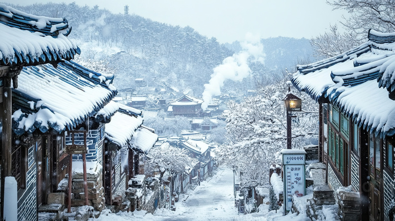 延吉冬季旅游城市图片