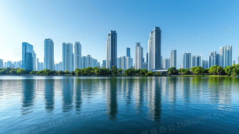 高楼大厦城市建筑风景图片