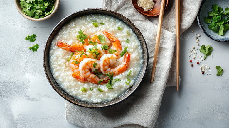 海鲜粥清淡饮食粥米汤图片