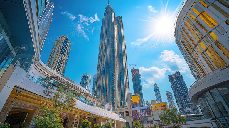 城市建筑高楼大夏图片