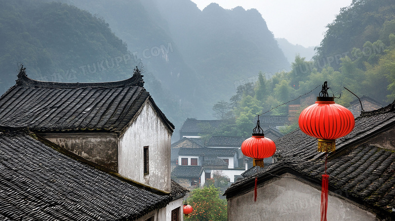 民族风古代建筑图片