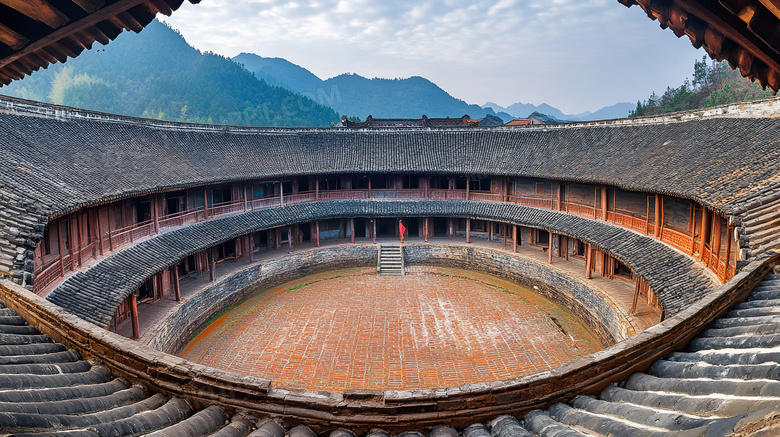 福建土楼建筑图片