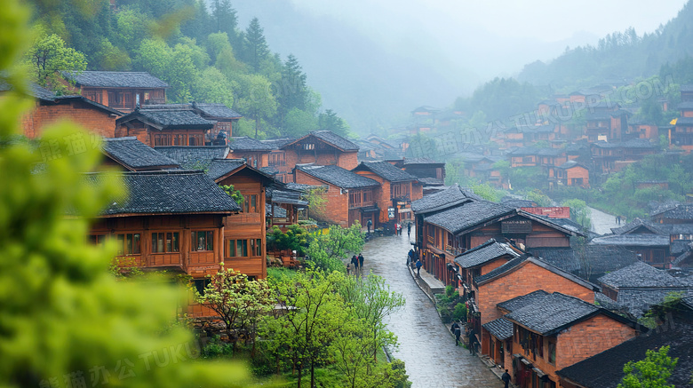 民族类建筑场景图片