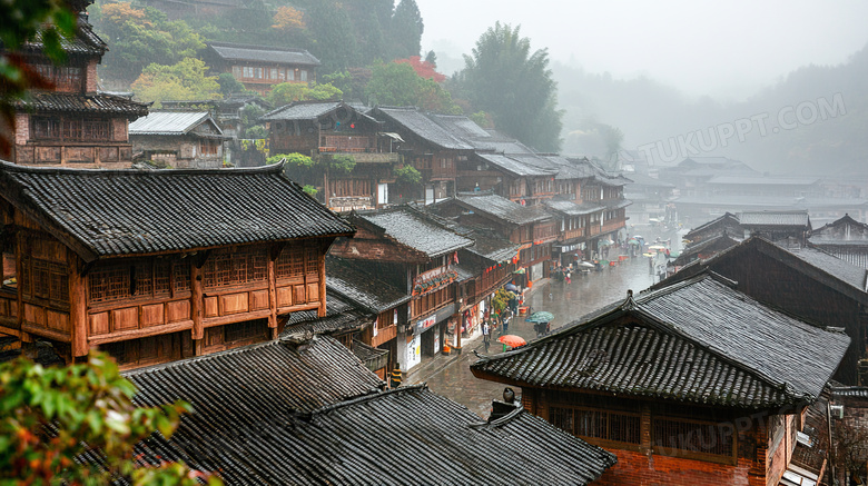 民族类建筑场景图片