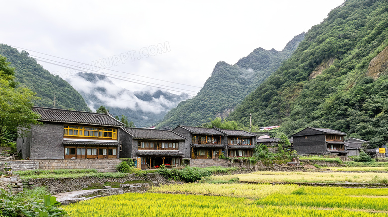 美丽的田园自然风光图片