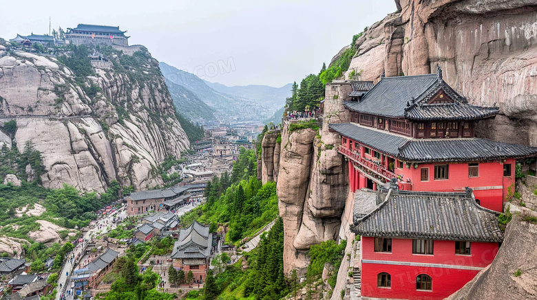 少林寺古建筑寺庙图片