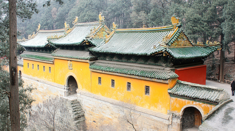 少林寺古建筑寺庙图片