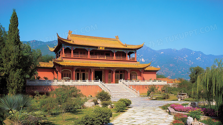 少林寺内部建筑图片