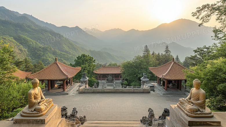 少林寺内部建筑图片