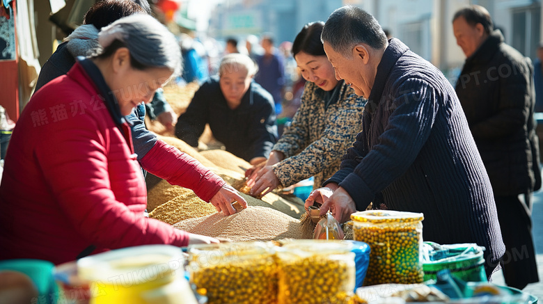 早市农贸市场图片