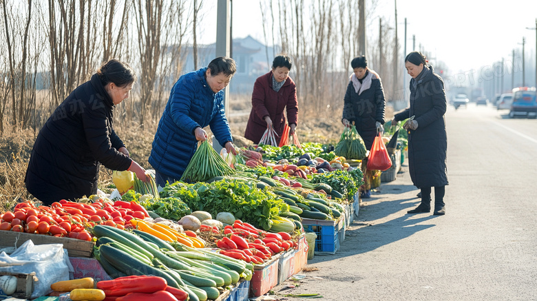 早市农贸市场图片