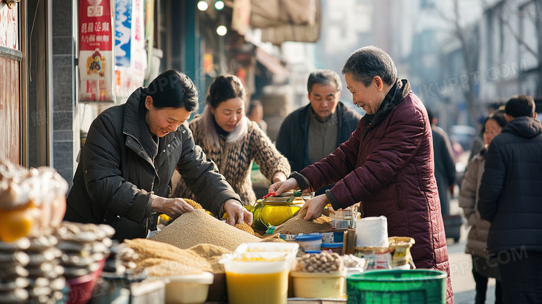 早市农贸市场图片