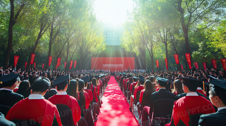 大学毕业典礼大会图片