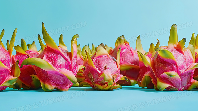 新鲜火龙果水果图片