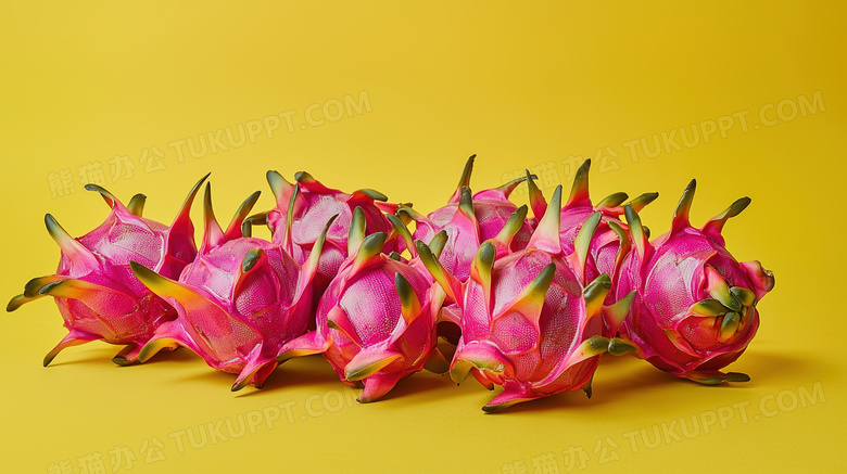 新鲜火龙果水果图片