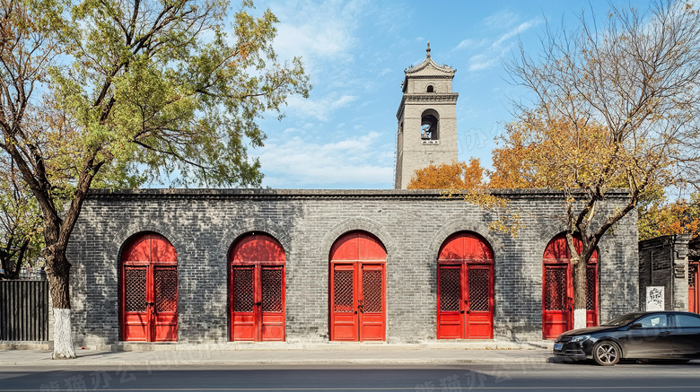 北京胡同建筑图片