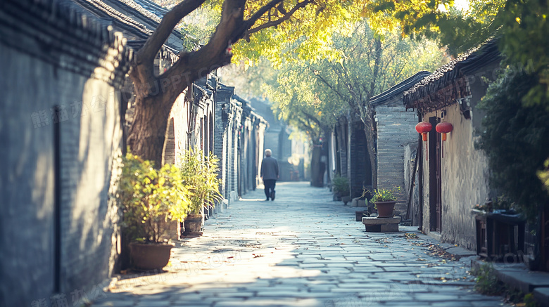 北京胡同建筑图片