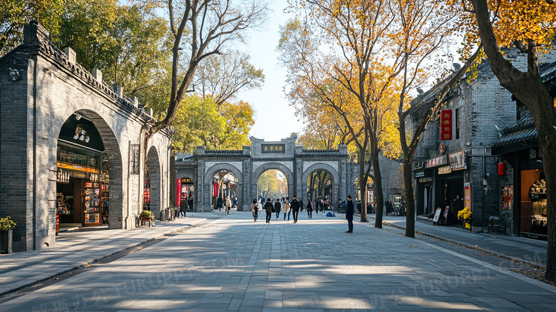 北京胡同建筑图片